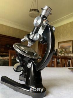 Vintage J. Swift & Son Monocular Polarising Microscope No. 24286 circa 1960s