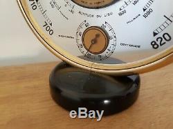 Vintage Jaeger LeCoultre art deco weather-station (barometer & thermometer)
