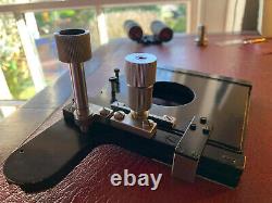 Vintage Leitz Fully Mechanical Microscope Stage with Slide Holder & Fixings