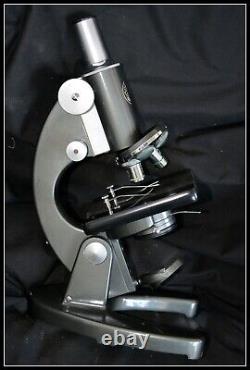Vintage Microscope. C. Baker 42991. Cased
