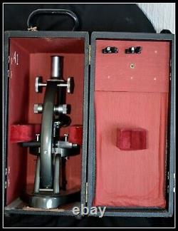 Vintage Microscope. C. Baker 42991. Cased