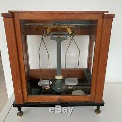 Vintage Scientific Scales, Chemical Balance, Laboratory Scales, Apothecary Scale