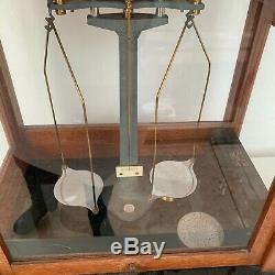 Vintage Scientific Scales, Chemical Balance, Laboratory Scales, Apothecary Scale