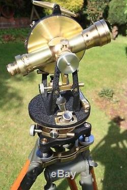 Vintage, Theodolite, Surveyors Watts Transit, Surveying Instrument, Antique