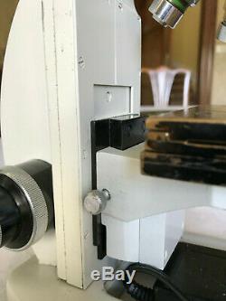 Vintage Vickers M12A Metallurgical Microscope with LED Upgrade, Mechanical Stage