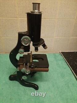 Vintage W. Watson & Sons Ltd London Service Microscope No 101724