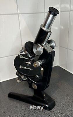 Vintage microscope Reichert made in Austria