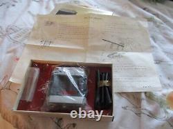 Vintage sanwa japan high class compact microscope mini mic instructions vgc