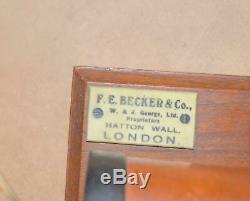 Vintage spark generator transmitter F E Becker London