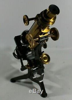 W Watson & Sons High Holborn London Royal Microscope Cased Antique UK Fast post
