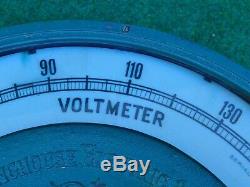 Westinghouse Electric Manufacturing Co. Alternating Current Volt Meter HUGE