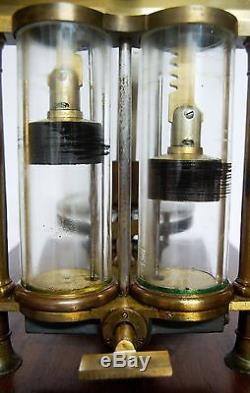 William IV Period Table Mounted Vacuum Air Pump By Enrico Federico Jest Of Turin