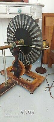 Wimshurst Ramsden antique electrostatic machine Ruhmkorff instrument physique