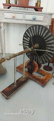 Wimshurst Ramsden antique electrostatic machine Ruhmkorff instrument physique