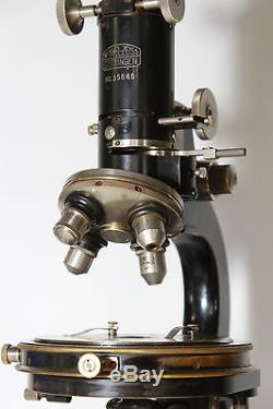 Winkel Zeiss Gottingen Stand IV M Polarizing Petrographic Microscope