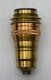 Wray, London 1/4 Inch Brass Microscope Lens + Original Brass Container