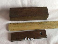 Ww1 Era Rare Brass Surveyors Trough Compass In Its Original Wooden Case Wellused